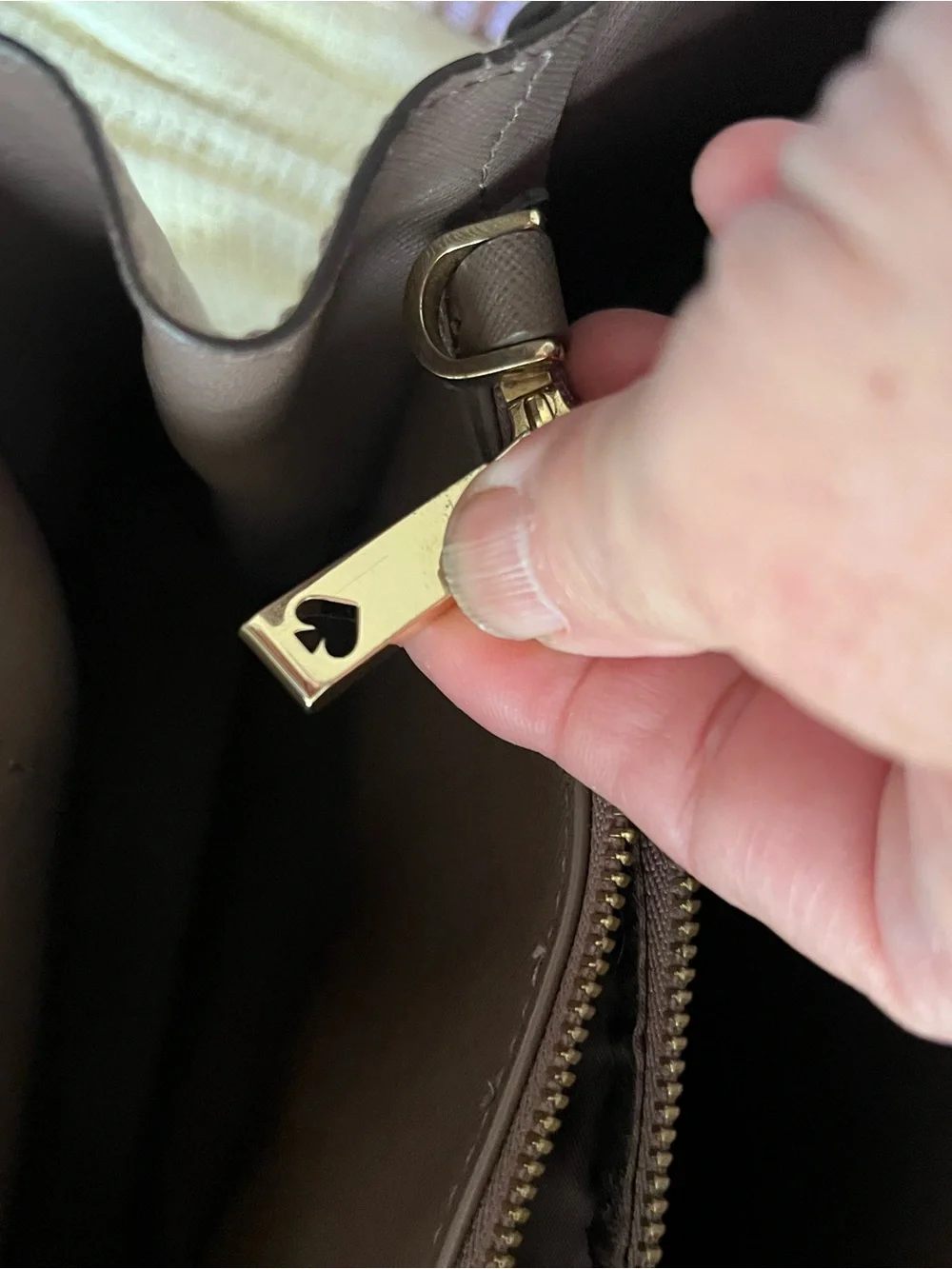 kate spade classic taupe